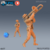 Esqueleto com Trombone - Sem Pintura, Miniatura 3D Médio Para Rpg de Mesa