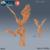 Harpia-coruja - Sem Pintura, Miniatura 3D Grande Para Rpg de Mesa - Kimeron Miniaturas | Loja Online de Miniaturas de RPG