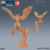 Harpia-coruja - Sem Pintura, Miniatura 3D Grande Para Rpg de Mesa - comprar online