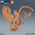 Dragão Angelico - Sem Pintura, Miniatura 3D Imenso Para Rpg de Mesa