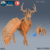 Corça Alada - Sem Pintura, Miniatura 3D Grande Para Rpg de Mesa - comprar online