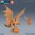 Dragão de Cobre Ancião - Sem Pintura, Miniatura 3D Enorme Para Rpg de Mesa