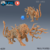 Leão Trovejante - Sem Pintura, Miniatura 3D Média Para Rpg de Mesa - comprar online