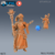 Vidente da Tribo - Sem Pintura, Miniatura 3D Média Para Rpg de Mesa