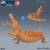 Crocodilo - Sem Pintura, Miniatura 3D Grande Para Rpg de Mesa na internet
