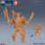 Campeão da Tribo - Sem Pintura, Miniatura 3D Média Para Rpg de Mesa na internet