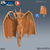 Succubus Morcego - Sem Pintura. Miniatura 3D Média Para Rpg de Mesa - comprar online