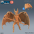 Succubus Morcego - Sem Pintura. Miniatura 3D Média Para Rpg de Mesa na internet