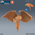 Succubus Morcego - Sem Pintura. Miniatura 3D Média Para Rpg de Mesa - Kimeron Miniaturas | Loja Online de Miniaturas de RPG