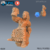 Aldeã Halfling - Sem Pintura, Miniatura 3D Média Para Rpg de Mesa