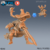 Espantalho Cabeça de Abobora - Sem Pintura, Miniatura 3D Média Para Rpg de Mesa na internet