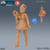 Senhora Noel - Sem Pintura, Miniatura 3D Média Para Rpg de Mesa - comprar online
