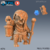 Aldeão Tabaxi - Sem Pintura, Miniatura 3D Média Para Rpg de Mesa - comprar online