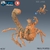 Escorpião Demônio - Sem Pintura, Miniatura 3D Grande Para Rpg de Mesa - comprar online