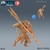 Guerreiro Draconato - Sem Pintura, Miniatura 3D Médio Para Rpg de Mesa na internet