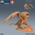 Dragão de Níquel - Sem Pintura, Miniatura 3D Enorme Para Rpg de Mesa