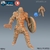 Guerreiro Bárbaro Viking - Sem Pintura, Miniatura 3D Médio Para Rpg de Mesa - comprar online