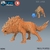 Lobo Fenrir - Sem Pintura, Miniatura 3D Grande Para Rpg de Mesa