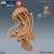 Sereia Água-viva - Sem Pintura, Miniatura 3D Médio Para Rpg de Mesa - comprar online