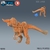 Raptor de Chifre Longo - Sem Pintura, Miniatura 3D Grande Para Rpg de Mesa - Kimeron Miniaturas | Loja Online de Miniaturas de RPG