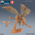 Meio-Dragão Alado - Sem Pintura, Miniatura 3D Médio Para Rpg de Mesa na internet