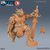 Draconato Guerreiro - Sem Pintura, Miniatura 3D Médio Para Rpg de Mesa