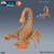 Escorpião Gigante - Sem Pintura, Miniatura 3D Grande Para Rpg de Mesa - comprar online