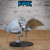 Dragão de Platina - Sem Pintura, Miniatura 3D Enorme Para RPG de Mesa