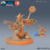 Mefit do Pó - Sem Pintura, Miniatura 3D Médio Para Rpg de Mesa na internet
