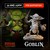 Goblin - Sem Pintura, Miniatura 3D Média Para Rpg de Mesa