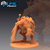 Tortle Casco de Crânio - Sem Pintura, Miniatura 3D Grande Para Rpg de Mesa