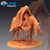 O Cavaleiro da Fome - Sem Pintura, Miniatura 3D Grande Para Rpg de Mesa