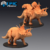Triceratops - Sem Pintura, Miniatura 3D Enorme Para Rpg de Mesa - comprar online