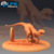 Velociraptor - Sem Pintura, Miniatura 3D Grande Para Rpg de Mesa