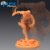 Elfo Bárbaro - Sem Pintura, Miniatura 3D Média Para RPG de Mesa na internet