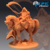 O Cavaleiro da Morte - Sem Pintura, Miniatura 3D Grande Para Rpg de Mesa