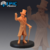 Cavalheiro Esqueleto - Sem Pintura, Miniatura 3D Média Para Rpg de Mesa