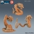 Serpente Besta - Sem Pintura, Miniatura 3D Grande Para Rpg de Mesa