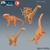 Brontossauro - Sem Pintura, Miniatura 3D Enorme Para Rpg de Mesa