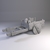 Carroça Fúnebre - Sem Pintura, Miniatura 3D média Para Rpg de Mesa