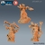 Sacerdote Draconato - Sem Pintura, Miniatura 3D Médio Para Rpg de Mesa