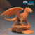 Dragão Vermelho Ancião- Sem Pintura, Miniatura 3D Imenso Para Rpg de Mesa