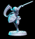 Link, Elfo Herói- Sem Pintura, Miniatura 3D Média Para Rpg de Mesa