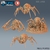 Aranha Gigante de Dungeon - Sem Pintura, Miniatura 3D Grande Para Rpg de Mesa