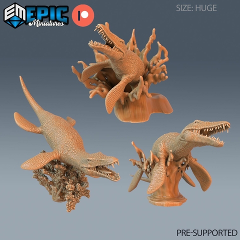 Therizinosauro Correndo - Jurassic Encounters - Epic Miniatures