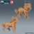 Cavalo Pesadelo - Sem Pintura, Miniatura 3D Grande Para Rpg de Mesa