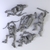 Kit Esqueletos destruídos - Sem Pintura, Miniatura 3D Grande Para Rpg de Mesa