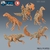 Therizinosaurus - Sem Pintura, Miniatura 3D Enorme Para Rpg de Mesa
