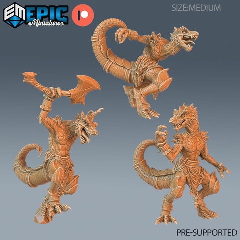 Therizinosauro Correndo - Jurassic Encounters - Epic Miniatures