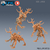 Wendigo - Sem Pintura, Miniatura 3D Grande Para Rpg de Mesa